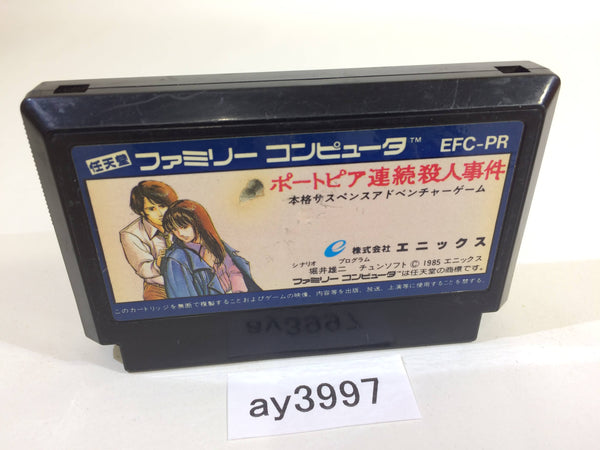 ay3997 Portopia Renzoku Satsujin Jiken NES Famicom Japan