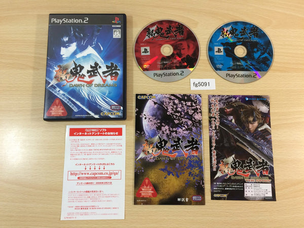 FG5091 Shin Onimusha Dawn of Dreams PS2 Japan
