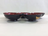 oa2610 Small Bowl Set Lacquerware Tableware Japan