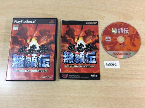 FG5092 Onimusha Buraiden PS2 Japan