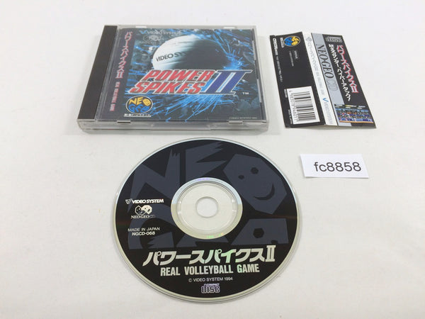 FC8858 Power Spikes 2 II NEO GEO CD Japan
