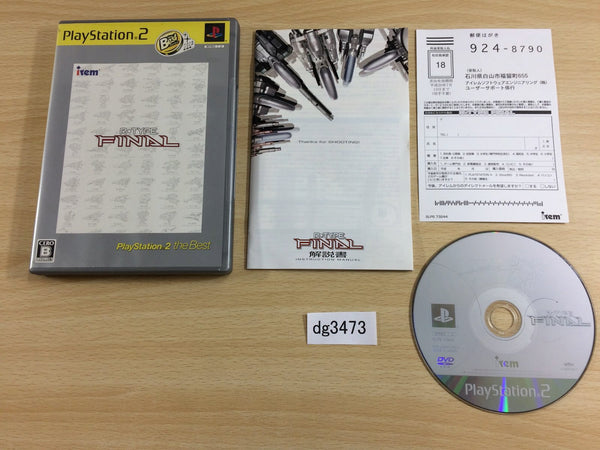 DG3473 R-Type FINAL PS2 Japan