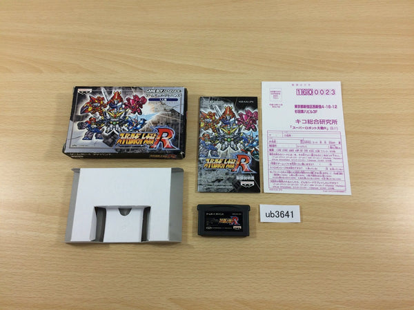 UB3641 Super Robot Wars R BOXED GameBoy Advance Japan