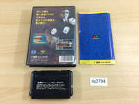 dg2794 Mahjong Cop Ryuu Hakurou no Yabou BOXED Mega Drive Genesis Japan