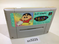 SC5229 Crayon Shinchan Arashi wo Yobu Enji SNES Super Famicom Japan