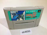 Gundam F91 Formula Senki 0122 SNES Super Famicom Japan - SB4850
