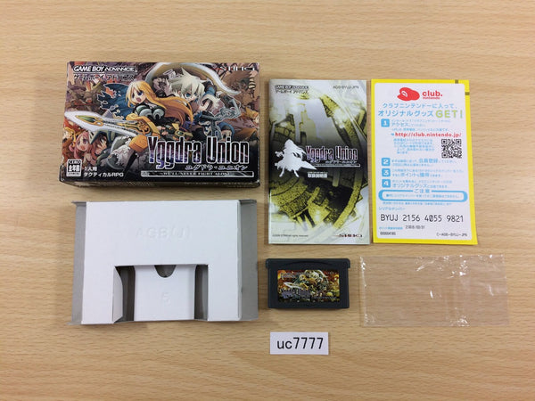 UC7777 Yggdra Union We'll Never Fight Alone BOXED GameBoy