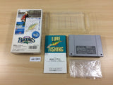 ub1385 Super Black Bass Fishing BOXED SNES Super Famicom Japan