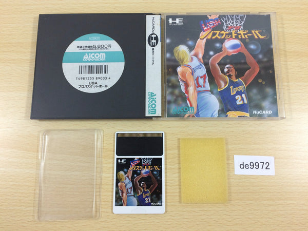 DE9972 USA Pro Basketball BOXED PC Engine Japan