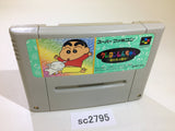 Crayon Shinchan Arashi wo Yobu Enji SNES Super Famicom Japan - SC2795