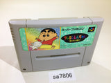 Crayon Shinchan Arashi wo Yobu Enji SNES Super Famicom Japan - SA7806