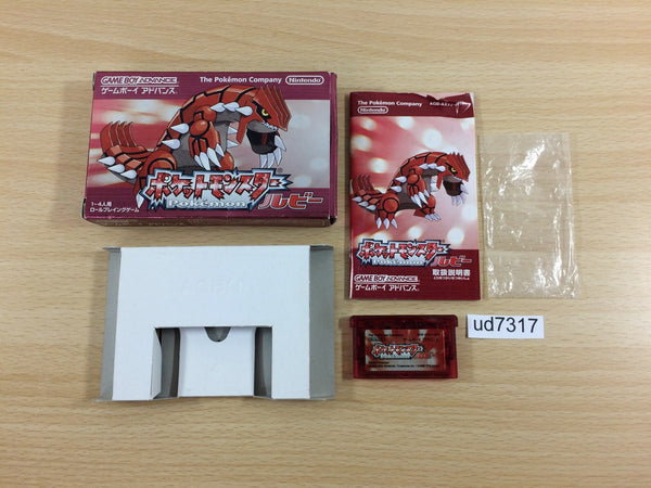 ud7317 Pokemon Ruby BOXED GameBoy Advance Japan