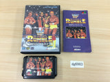 DG6983 WWF Royal Rumble BOXED Mega Drive Genesis Japan