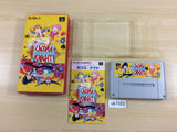 Cacoma Knight in Bizyland BOXED SNES Super Famicom Japan - UB7322