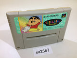SA2387 Crayon Shinchan Arashi wo Yobu Enji SNES Super Famicom Japan