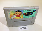 Crayon Shinchan Arashi wo Yobu Enji SNES Super Famicom Japan - SA7809