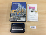 DG9327 Crude Buster BOXED Mega Drive Genesis Japan