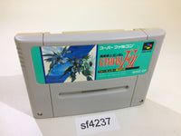 sf4237 Gundam F91 Formula Senki 0122 SNES Super Famicom Japan