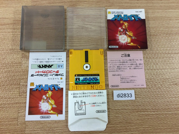 di2833 Metroid BOXED Famicom Disk Japan