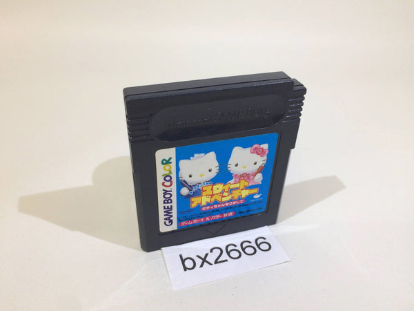 BX2666 Dear Daniel No Sweet Adventure Hello Kitty GameBoy Game Boy Japan