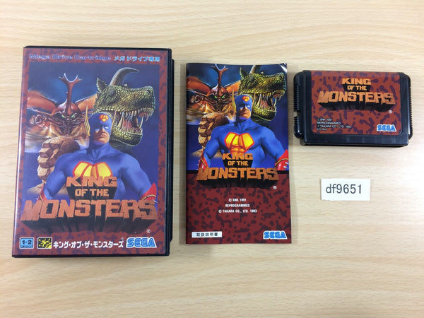 DF9651 King of the Monsters BOXED Mega Drive Genesis Japan