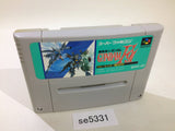 Gundam F91 Formula Senki 0122 SNES Super Famicom Japan - SE5331