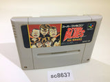 SC8637 Rokudenashi Blues Taiketsu! Tokyo Shitennou SNES Super Famicom Japan