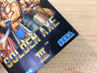 DH8048 Golden Axe III 3 BOXED Mega Drive Genesis Japan