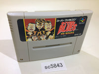 SC5843 Rokudenashi Blues Taiketsu! Tokyo Shitennou SNES Super Famicom Japan