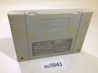 SC5843 Rokudenashi Blues Taiketsu! Tokyo Shitennou SNES Super Famicom Japan