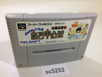 SC5253 Gambler Jiko Chuushinha Mahjong Kouisen SNES Super Famicom Japan