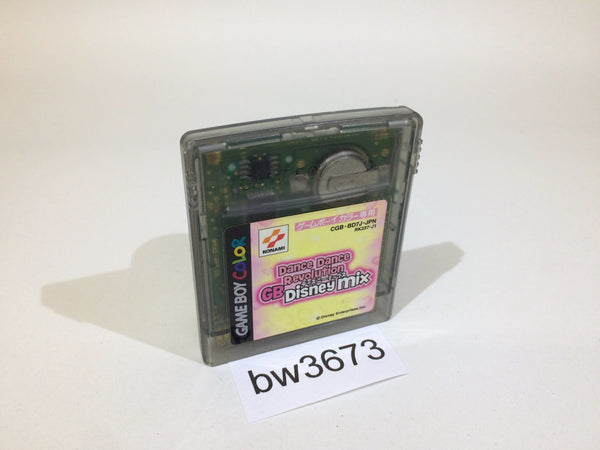 BW3673 Dance Dance Revolution Disney Mix GB GameBoy Game Boy Japan