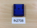 fh2708 Memory Card 59 Clear Blue & Red GameCube Japan