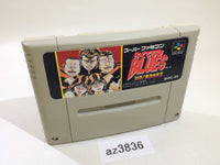 AZ3836 Rokudenashi Blues Taiketsu! Tokyo Shitennou SNES Super Famicom Japan