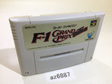 F1 Grand Prix Racing SNES Super Famicom Japan - AZ6887