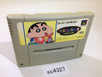 SC4327 Crayon Shinchan 2 Daimaou no Gyakushuu SNES Super Famicom Japan