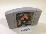 Hexen Nintendo 64 N64 Japan - SE5663