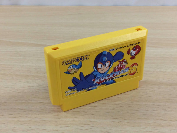 Rockman 6 Nintendo Famicom Capcom 1993 Japanese Version CAP