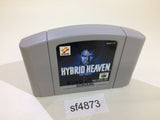 Hybrid Heaven Nintendo 64 N64 Japan - SF4873