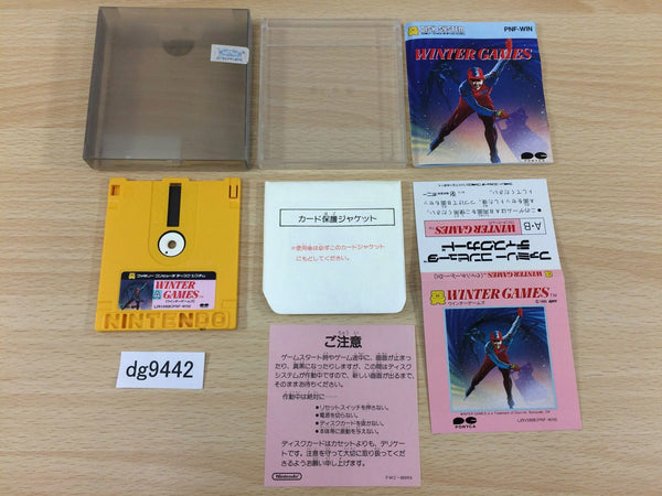 DG9442 Winter Games BOXED Famicom Disk Japan