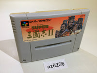 az6256 Super Sangokushi II 2 SNES Super Famicom Japan