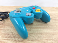 DI3894 Plz Read Item Co Game Cube Controller Emerald Blue GameCube