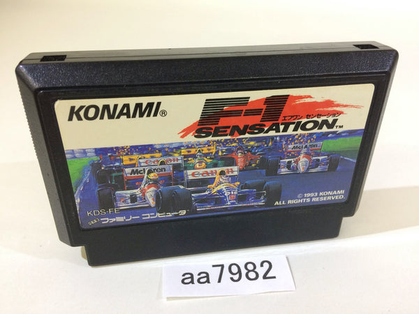 AA7982 F-1 Sensation Formula 1 F1 NES Famicom Japan