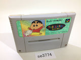 Crayon Shinchan Arashi wo Yobu Enji SNES Super Famicom Japan - SE3774