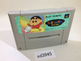 Crayon Shinchan Arashi wo Yobu Enji SNES Super Famicom Japan - SD3945