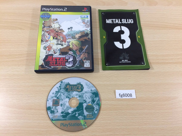 FG6008 Metal Slug 3 PS2 Japan