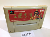 Sangokushi III SNES Super Famicom Japan - SA2721