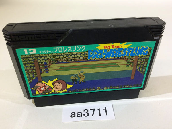 aa3711 Tag Team Pro Wrestling NES Famicom Japan
