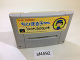 Chibi Marukochan Harikiri 365 Nichi no Maki SNES Super Famicom Japan - SF4592