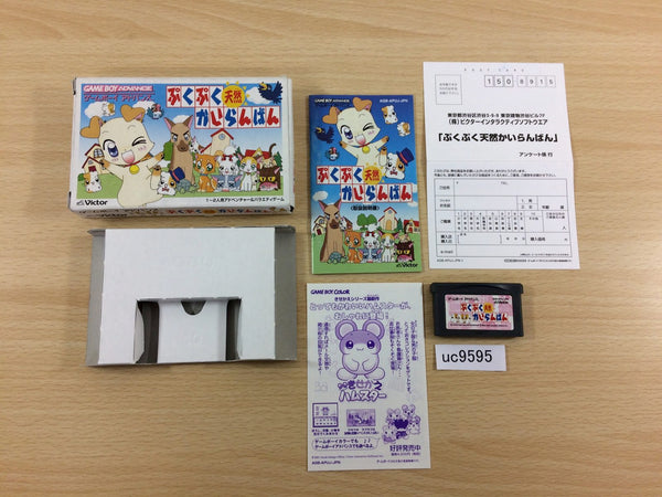 UC9595 Pukupuku Tennen Kairanban BOXED GameBoy Advance Japan
